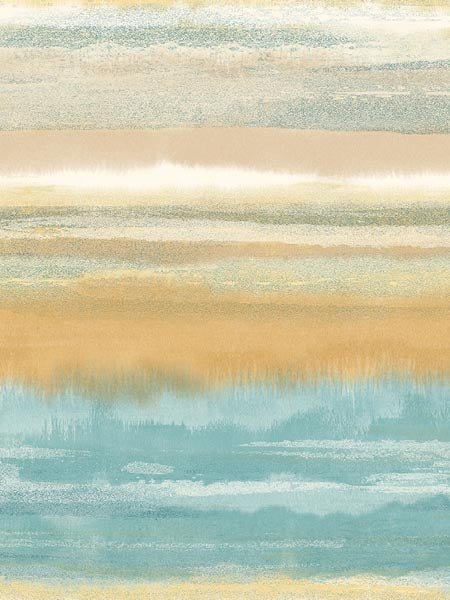 Watercolor Stripe wallpaper in blue color - pattern number AF41805 - by Pelican Prints in the Sumi Collection collection