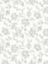 Floral Trail wallpaper in brown taupe color - pattern number AF42101 - by Pelican Prints in the Sumi Collection collection