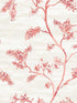 Watercolor Branches wallpaper in red color - pattern number EH71401 - by Pelican Prints in the Maya collection