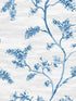 Watercolor Branches wallpaper in blue color - pattern number EH71402 - by Pelican Prints in the Maya collection