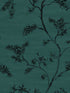 Watercolor Branches wallpaper in aqua teal color - pattern number EH71404 - by Pelican Prints in the Maya collection