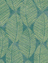 Spot Leaves wallpaper in aqua teal color - pattern number EH71704 - by Pelican Prints in the Maya collection