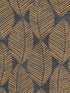 Spot Leaves wallpaper in black color - pattern number EH71706 - by Pelican Prints in the Maya collection