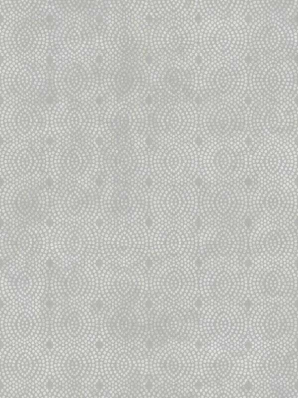 All Over Circles wallpaper in gray color - pattern number EH72100 - by Pelican Prints in the Maya collection
