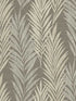 Vertical Leaves wallpaper in black color - pattern number EH72207 - by Pelican Prints in the Maya collection