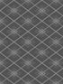 Midcentury Diamond fabric in black color - pattern number SK90200 - by Pelican Prints in the Skyline collection