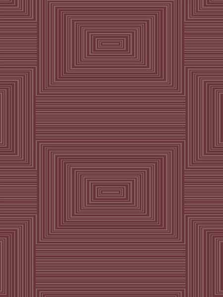 Copper Rectangular fabric in red color - pattern number SK90601 - by Pelican Prints in the Skyline collection