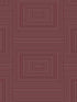 Copper Rectangular fabric in red color - pattern number SK90601 - by Pelican Prints in the Skyline collection
