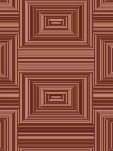 Copper Rectangular fabric in red color - pattern number SK90606 - by Pelican Prints in the Skyline collection