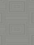 Copper Rectangular fabric in silver pewter color - pattern number SK90608 - by Pelican Prints in the Skyline collection