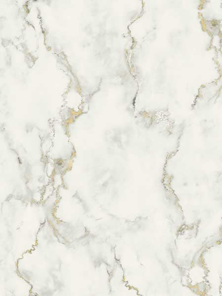 Skyline Marble wallpaper in cool neutral color - pattern number SK92005 - by Pelican Prints in the Skyline collection