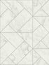 Geometric Marble wallpaper in silver pewter color - pattern number SK92310 - by Pelican Prints in the Skyline collection