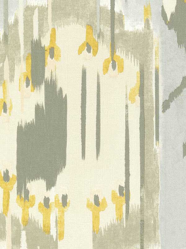 Tribu fabric in 6404 color - pattern number JV6404 - by Wallquest in the 171 Ikat JV Italian Design collection