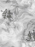 Smoke Date fabric in sterling color - pattern number FJ41309 - by Mayflower in the Sanctuary collection