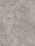 Ring Faux fabric in silver and pewter color - pattern number CN30310 - by Wallquest in the Charleston collection