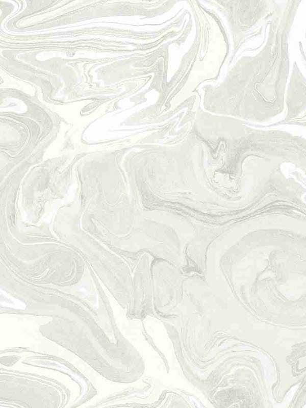 Oil On Water fabric in gray color - pattern number CN30600 - by Wallquest in the Charleston collection