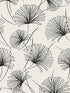 Palm fabric in onyx color - pattern number 1302410 - by Seabrook in the Black and White by Etten Gallerie collection