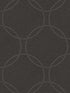 Intersecting Circles wallpaper in charcoal color - pattern number 1821000 - by Seabrook in the Black and White by Etten Gallerie collection