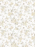 Glinda Floral Trail wallpaper in light yellow color - pattern number 3122-10903 - by Chesapeake in the Flora and Fauna collection