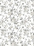 Glinda Floral Trail wallpaper in black color - pattern number 3122-10920 - by Chesapeake in the Flora and Fauna collection