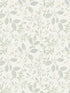 Tinker Woodland Botanical wallpaper in teal color - pattern number 3122-11114 - by Chesapeake in the Flora and Fauna collection