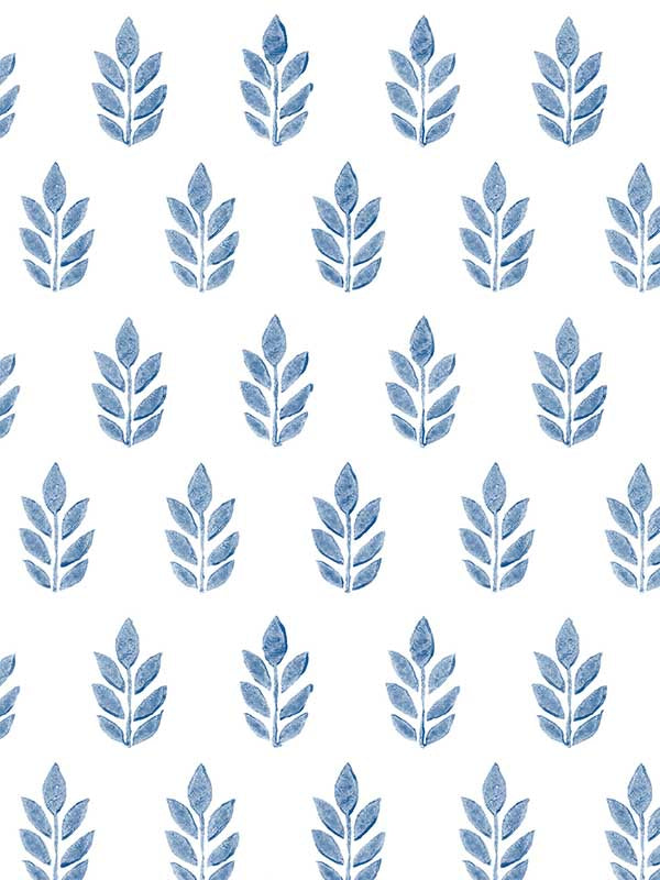 Ervic Leaf Block Print fabric in neutral color - pattern number 3122-11302 - by Chesapeake in the Flora and Fauna collection