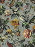 Claude Floral fabric in sage color - pattern number 307302 - by Eijffinger in the Museum Eijffinger collection