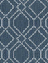 Frege Trellis fabric in blue color - pattern number 4025-82512 - by Advantage in the Radiance collection