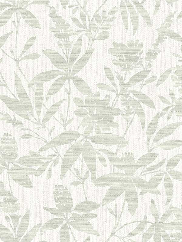 Riemann Floral wallpaper in green color - pattern number 4025-82535 - by Advantage in the Radiance collection