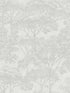 Teatro Trees wallpaper in white color - pattern number 4044-380234 - by Advantage in the Cuba collection