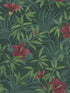Malecon Floral wallpaper in green color - pattern number 4044-380281 - by Advantage in the Cuba collection