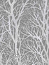 Yasuo Tree Branch fabric in grey color - pattern number 4035-300943 - by Advantage in the Windsong collection