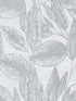 Suki Leaves fabric in silver color - pattern number 4035-378362 - by Advantage in the Windsong collection