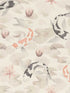 Nobu Koi Fish fabric in beige color - pattern number 4035-409420 - by Advantage in the Windsong collection