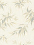 Minori Leaves wallpaper in white color - pattern number 4035-409741 - by Advantage in the Windsong collection