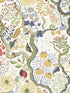 Ann Floral Vines fabric in green color - pattern number 2932-65102 - by A Street Prints in the Lina collection