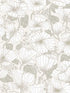 Matilda Poppy Fields fabric in grey color - pattern number 2932-65109 - by A Street Prints in the Lina collection