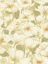 Matilda Poppy Fields fabric in green color - pattern number 2932-65111 - by A Street Prints in the Lina collection