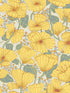 Matilda Poppy Fields wallpaper in yellow color - pattern number 2932-65112 - by A Street Prints in the Lina collection