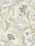Bodri Tulip Garden fabric in light blue color - pattern number 2932-65115 - by A Street Prints in the Lina collection