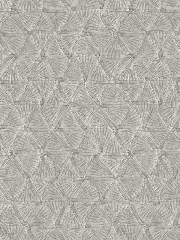 Wright Textured Triangle fabric in pewter color - pattern number 2970-26115 - by A Street Prints in the Revival collection