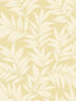 Morris Leaf wallpaper in yellow color - pattern number 2970-26120 - by A Street Prints in the Revival collection