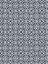 Larsson Ogee wallpaper in indigo color - pattern number 2970-26137 - by A Street Prints in the Revival collection