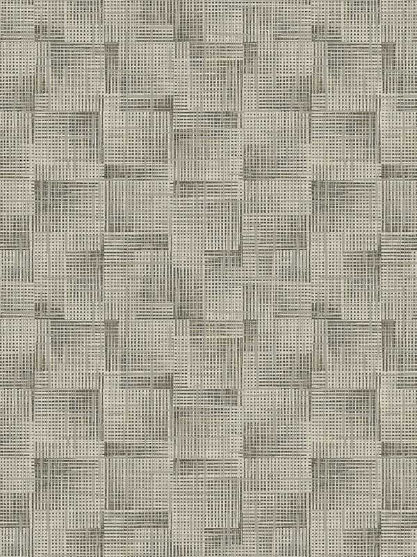Ting Lattice wallpaper in light grey color - pattern number 2972-86157 - by A Street Prints in the Loom collection