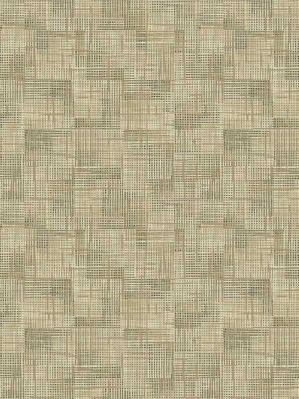 Ting Lattice wallpaper in brown color - pattern number 2972-86160 - by A Street Prints in the Loom collection