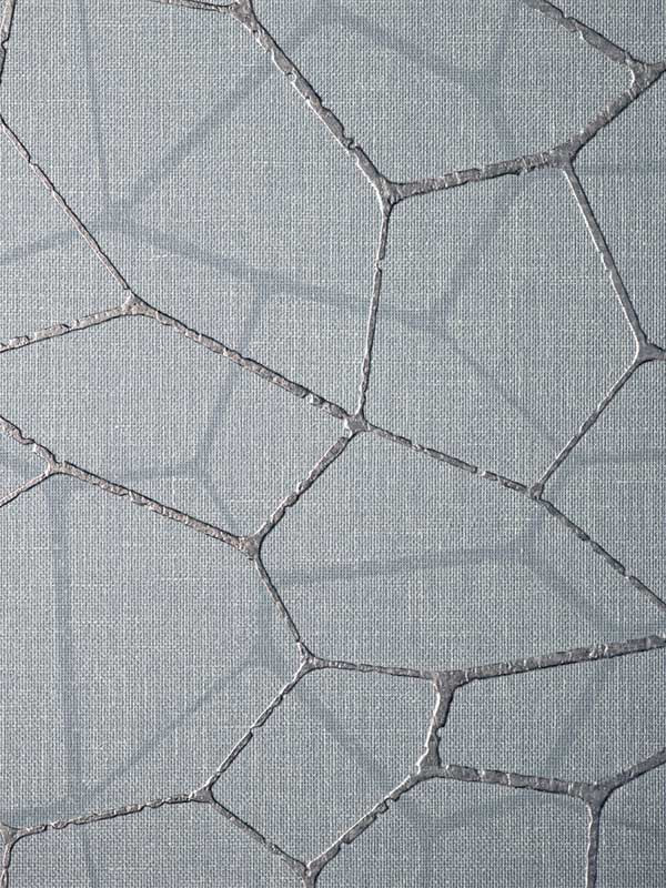 Villasana wallpaper in oceanic color - pattern number WFT1631.WT.0 - by Winfield Thybony in the Natural Textiles collection