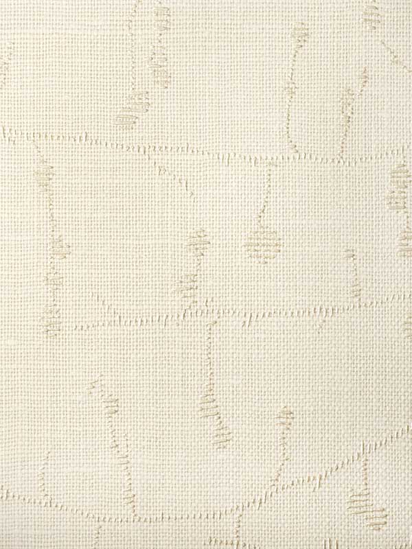 Henley wallpaper in antique white color - pattern number WFT1657.WT.0 - by Winfield Thybony in the Natural Textiles collection