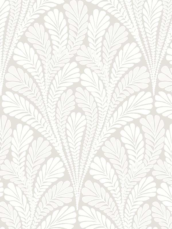 Shell Damask fabric in neutral and pearl color - pattern number BW3952 - by York in the Damask Resource Library collection