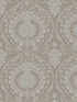 Imperial Damask fabric in beige and silver color - pattern number DM4902 - by York in the Damask Resource Library collection