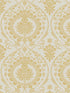 Imperial Damask fabric in off white and gold color - pattern number DM4903 - by York in the Damask Resource Library collection
